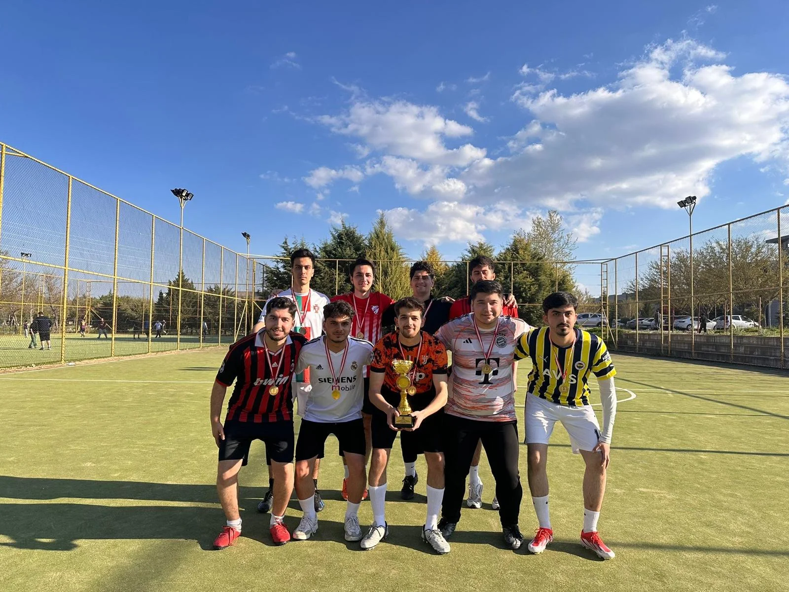 Fen Fakültesi Futbol Turnuvasında Şampiyon İstatistik Bölümü